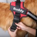 Custom Patch Reflective Harness for Dogs - Star Boutik LLC
