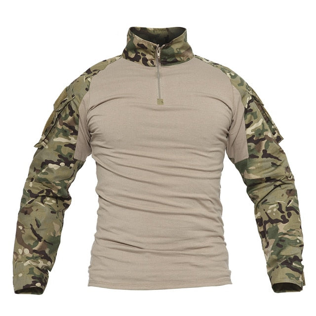 lancering Gå op og ned forurening TACVASEN Army Tactical Long Sleeve Shirt