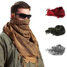 TACVASEN Lightweight Tactical Desert Keffiyeh Camouflage Head Scarf