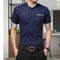 Men's Business Casual Short Sleeve Tuxedo Shirt - Star Boutik LLC