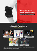 Adjustable Sports Protection Neoprene elbow brace - Star Boutik LLC