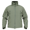 TACVASEN Tactical Waterproof Military Soft Shell Fleece Jacket - Airsoft Clothing Windbreaker