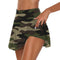 Anti-chafing Short-Skirt Workout Yoga Shorts With Hidden Pocket - Star Boutik LLC