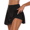 Anti-chafing Short-Skirt Workout Yoga Shorts With Hidden Pocket - Star Boutik LLC